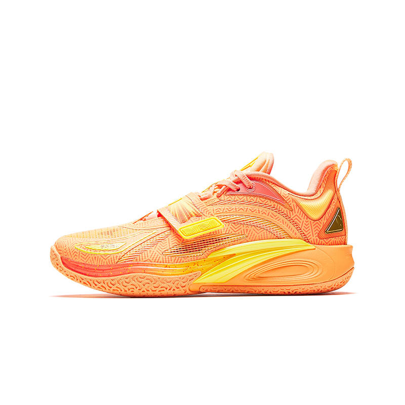 Antakids KAI 1 Irving Day Youth Edition Low top Basketball Shoes Neon Radiant Orange Asia Pacific Version Teenagers
