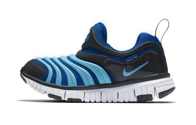 Nike Nike Dynamo Free BP Sports Casual Shoes Blue Black Children Aged 3 7 Years Old