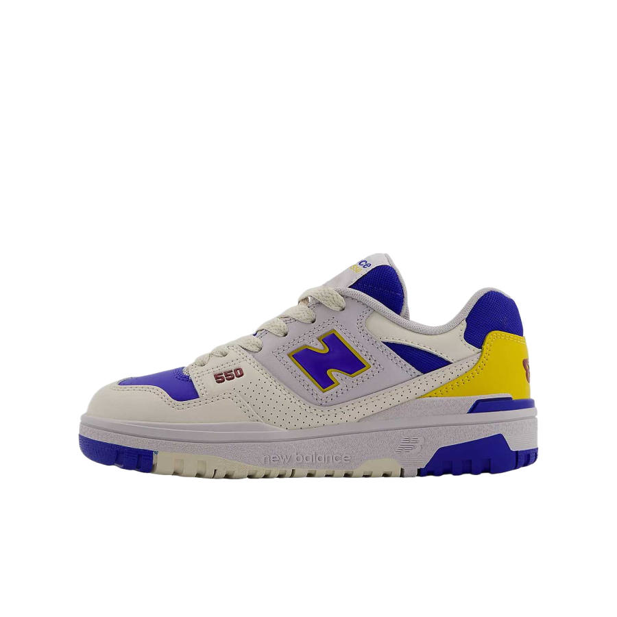 New Balance New Balance 550 Abrasion Resistant Low top Kids' Skateboarding Shoes Blue/Beige Kids'