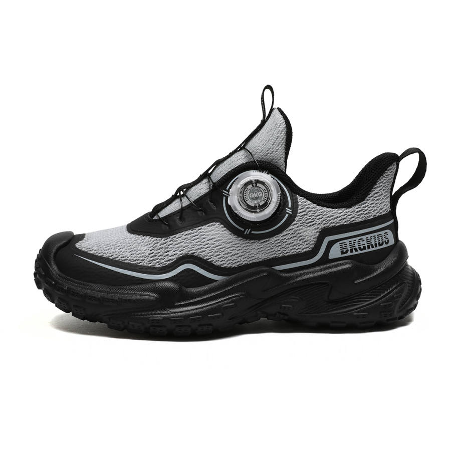 BKG Synthetic Leather Abrasion Resistant Breathable Lightweight Cushioning Running Shoes Kids'