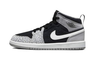 Jordan 1 Mid SE Elephant Print PS