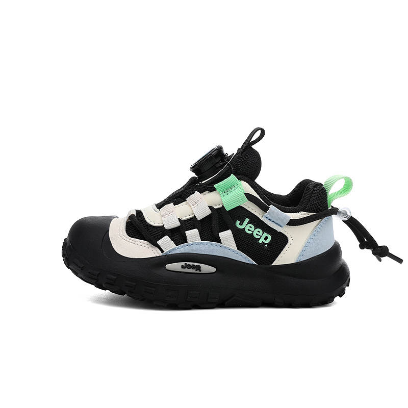 Jeep Abrasion Resistant, Breathable, And Anti Kick Low top Kids' Running Shoes Kids'