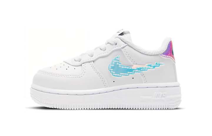 Nike Nike Air Force 1 LV8 Laser Abrasion Resistant Low top Skateboard Shoes White Infant And Toddler
