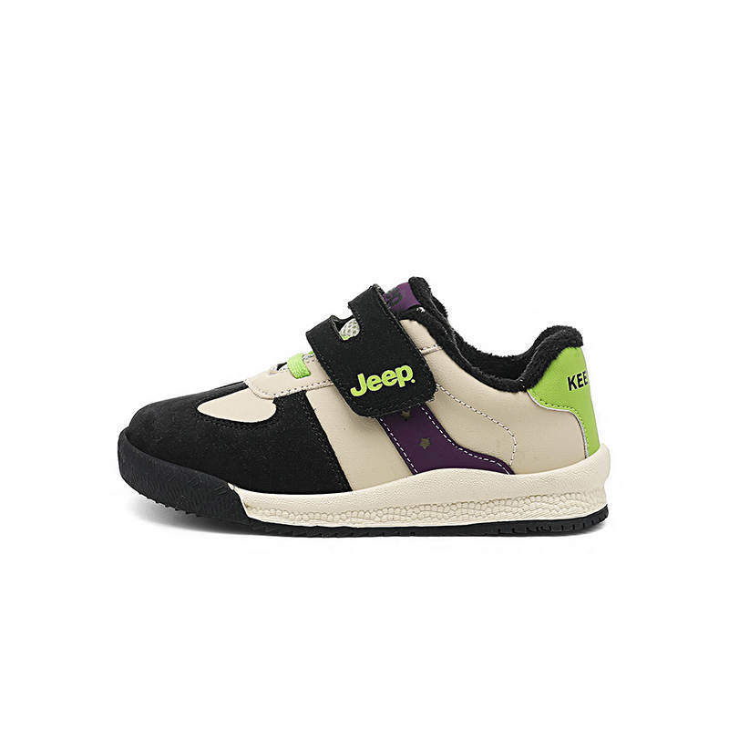 Jeep Kids Lifestyle Shoes Khaki Brown/Obsidian Black Kids'