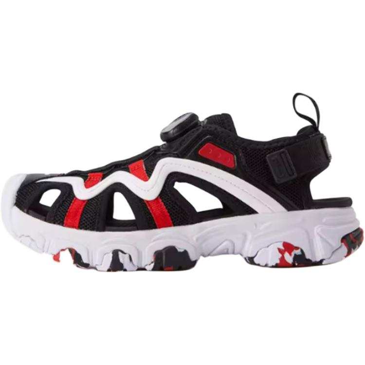 FILA KIDS Abrasion Resistant Abrasion Resistant Low top Children's Sandals Black Kids'