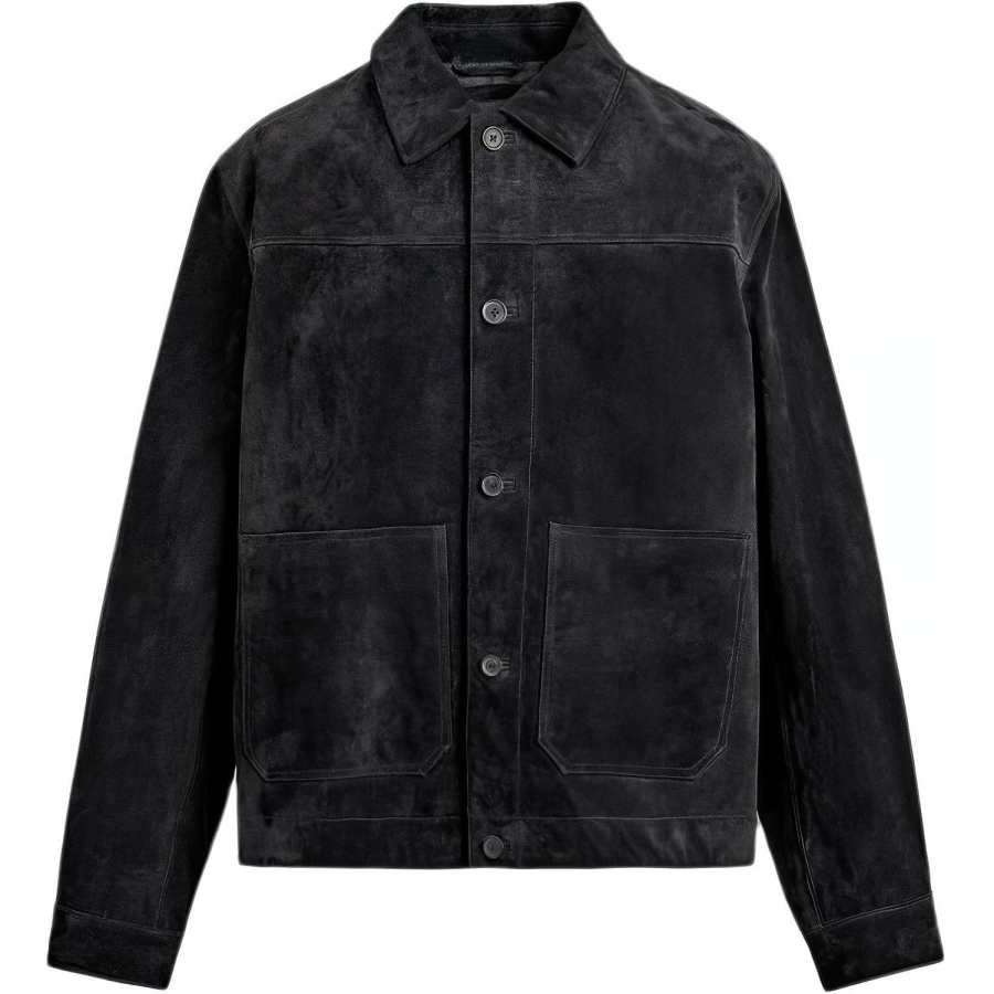 ZARA ZARA Jackets Men's Coal Gray Lapel Moderate Other