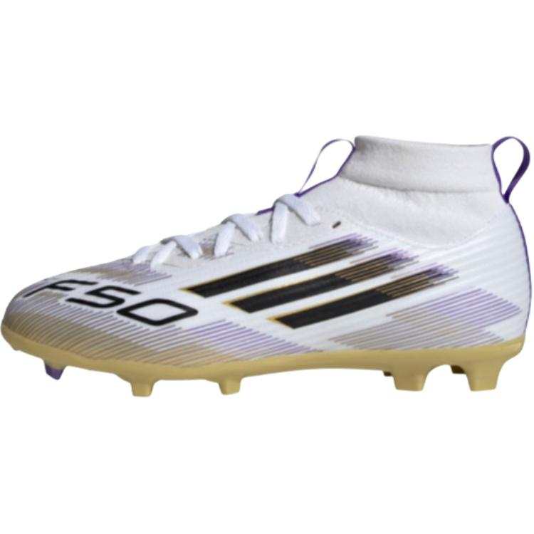 Adidas Adidas F50 League Mid top Soccer Shoes White Kids'