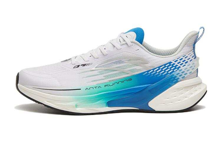 Antakids D7 Youth Low top Running Shoes White Green Silver Unisex