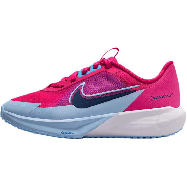 Nike Nike SONIC FLY Low top Running Shoes Rush Pink/University Blue Unisex