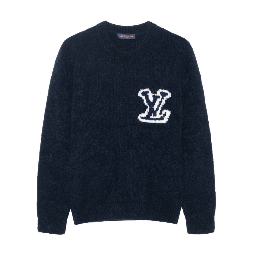 LOUIS VUITTON LOUIS VUITTON Sweater Men's Marine Blue