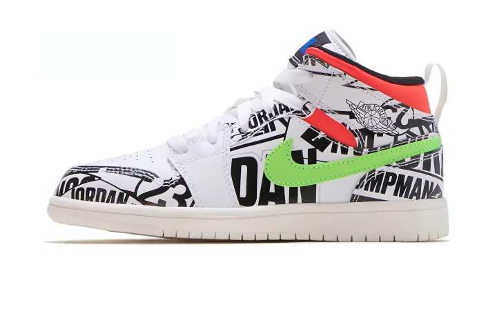 Jordan Jordan 1 Mid PS All Over Logos