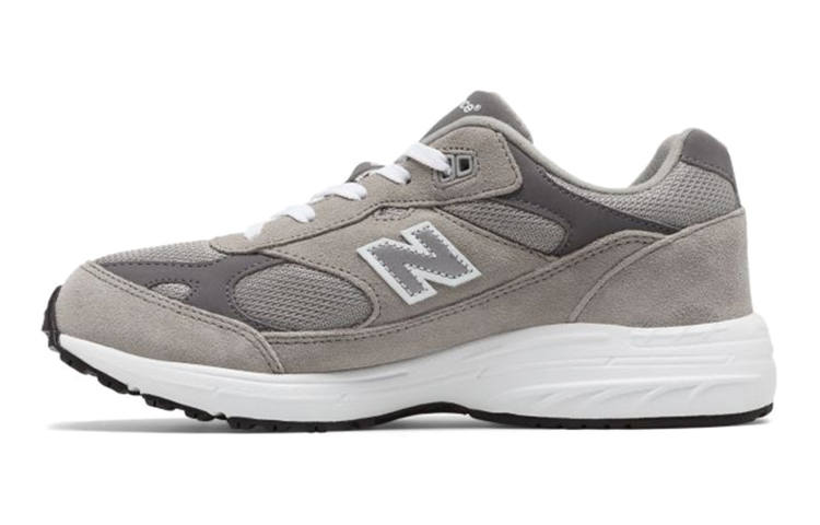 New Balance New Balance NB 993 Cushioning, Wear Resistant Low top Kids Lifestyle Shoes Gray White Teenagers