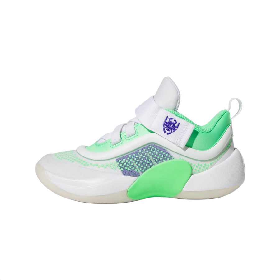 Adidas Adidas D.O.N. Issue 6 Children's Basketball Shoes White Green Teenagers