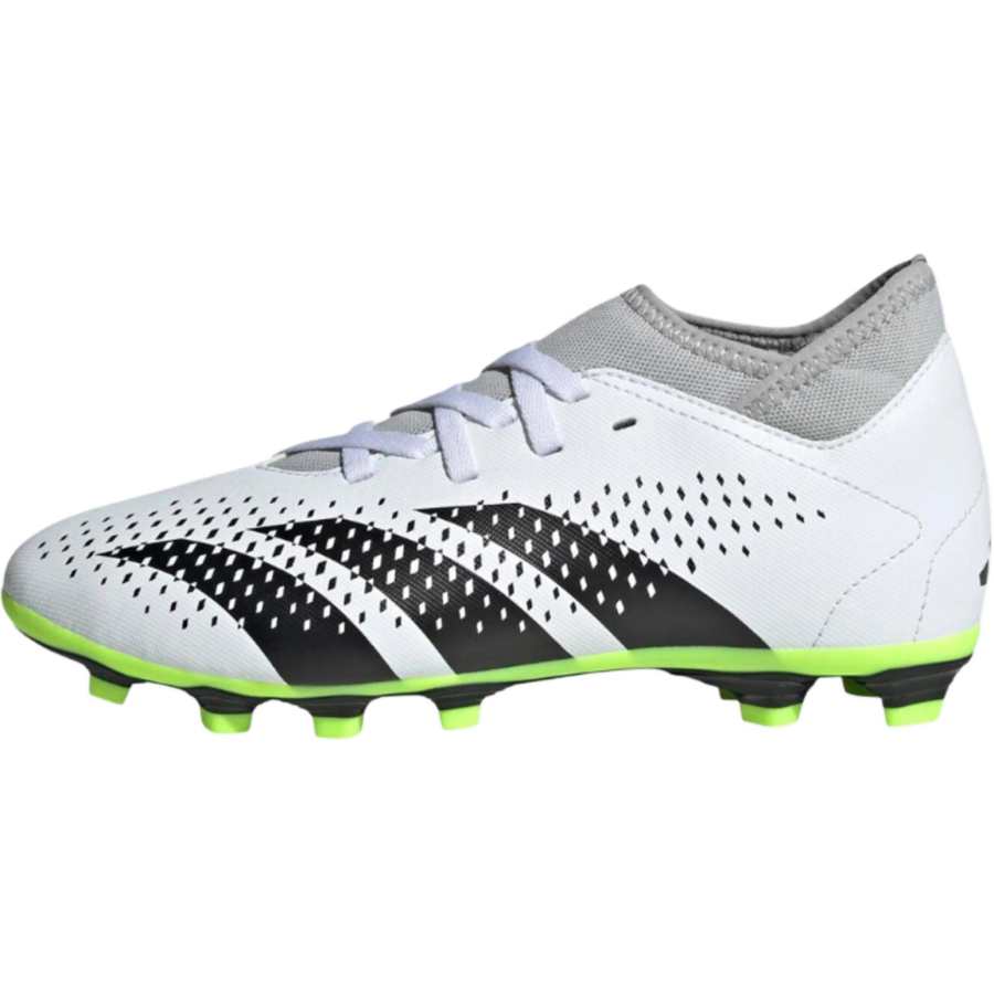 Adidas Adidas Predator Accuracy.4 Slip Resistant Abrasion Resistant Mid top Kids' Soccer Shoes White Black Kids'
