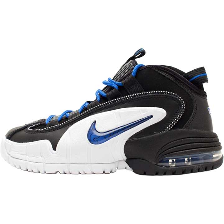 Nike Nike Air Max Penny 1 Mid top Basketball Shoes Black Blue White Unisex