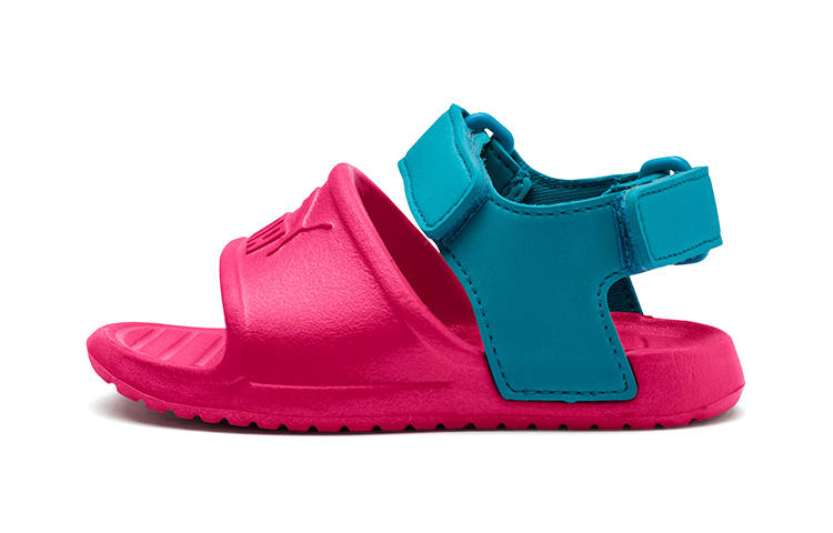 PUMA Divecat V2 Comfortable Children's Sandals Rose Red Blue Children Aged 3 7 Years Old