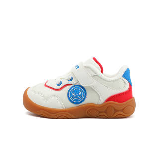 B.Duck Yellow Duck Synthetic Leather Thickened And Fleece Lined, Hook and Loop Cute Soft Sole Comfortable