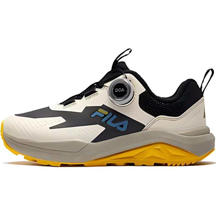 FILA KIDS BOA Mountain Cat Abrasion Resistant Low top Kids' Outdoor Shoes Brown Unisex