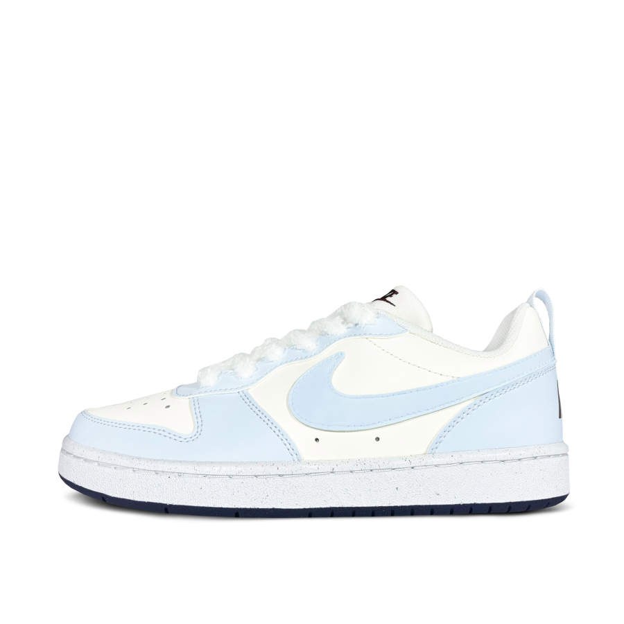 Nike Nike Court Borough Cheeses Maris Sal 2.0 Low top Kids' Skateboarding Shoes Blue Yellow Teenagers
