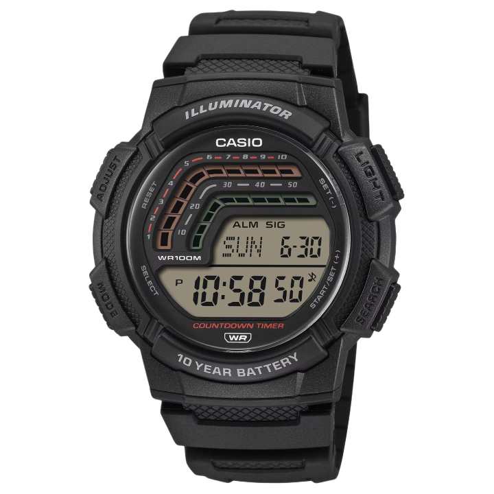 CASIO CASIO STANDARD Quartz Movement Resin Strap Watch Men's Watches Gray Dial