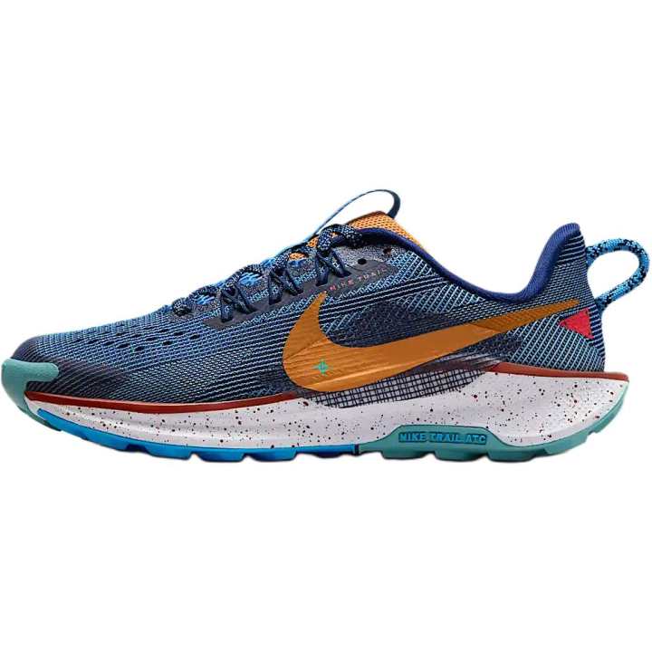 Nike Nike Pegasus Trail 5 Fabric Comfortable Low top Running Shoes Space Blue/Bold Blue/Clear Blue/Orange Kids'