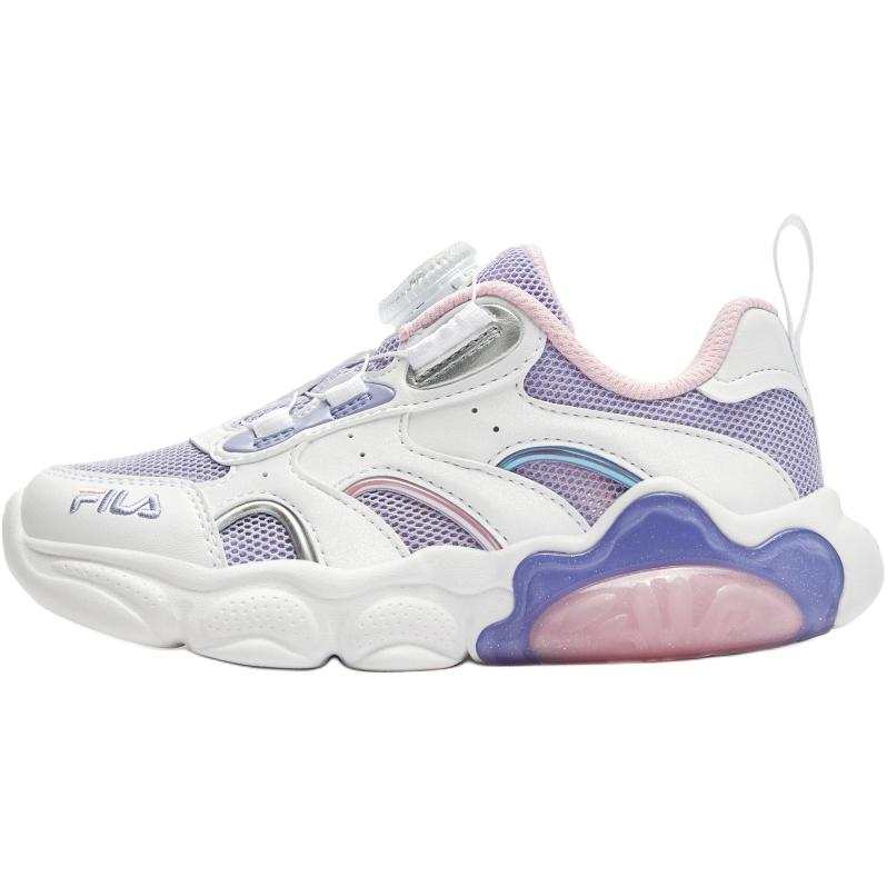 FILA KIDS Egg Yolk Lamp Abrasion Resistant Lightweight Cushioning Slip Resistant Low top Kids' Training Shoes