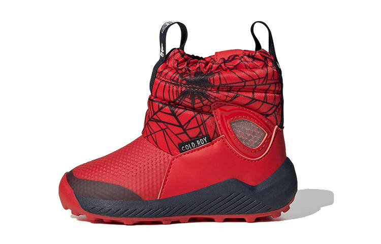 Adidas MARVEL x Adidas ActiveSnow Waterproof And Warm Mid top Toddler Shoes Red Black Infant And Toddler