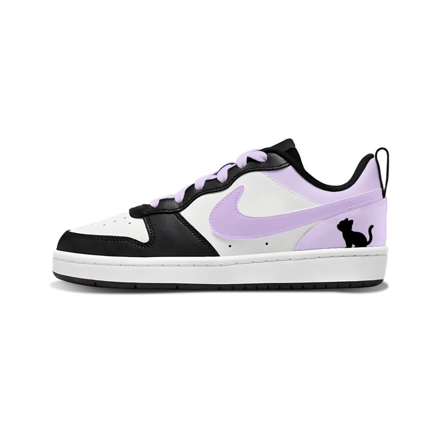 Nike Nike Court Borough Low 2 Leather Slip Resistant Cushioning Abrasion Resistant