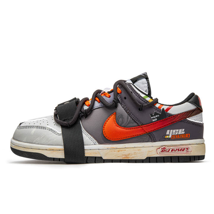 Nike Nike Dunk 'Black' Survival Travel Leather Slip Resistant Cushioning Slip Resistant Cushioning Low top