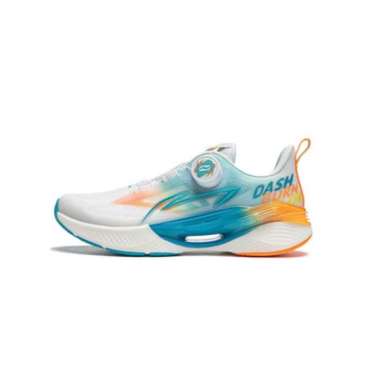 Li-Ning YOUNG Li Ning YOUNG Xingyun LIGHT FOAM Synthetic Leather Low top Running Shoes Standard White/dolphin Blue Teenagers