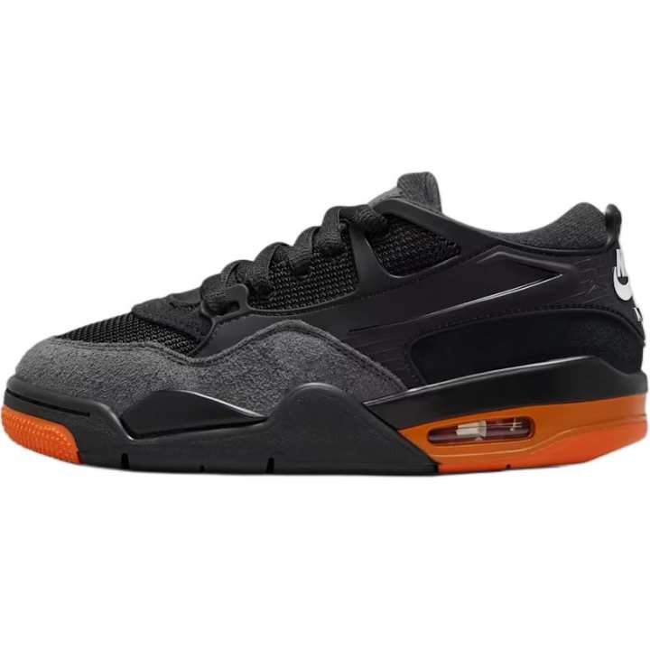 Jordan Jordan Air Jordan 4 Low top Basketball Shoes Black Unisex