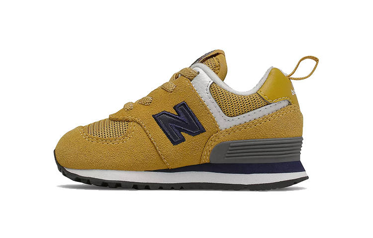 New Balance New Balance Comfortable Slip Resistant Cushioning Abrasion Resistant Breathable Low top Toddler Shoes Yellow