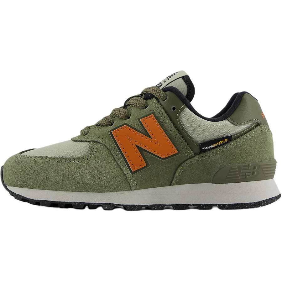 New Balance New Balance NB 574 Low top Kids Lifestyle Shoes Dark Olive Green Children Aged 3 7 Years Old