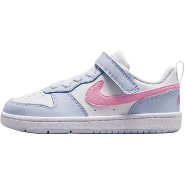 Nike Nike Court Borough Low top Skateboard Shoes White Gray Kids'