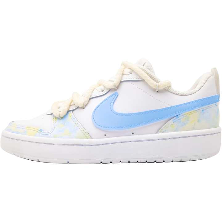 Nike Nike Court Borough Maris Sal Bubble Synthetic Leather Slip Resistant Abrasion Resistant