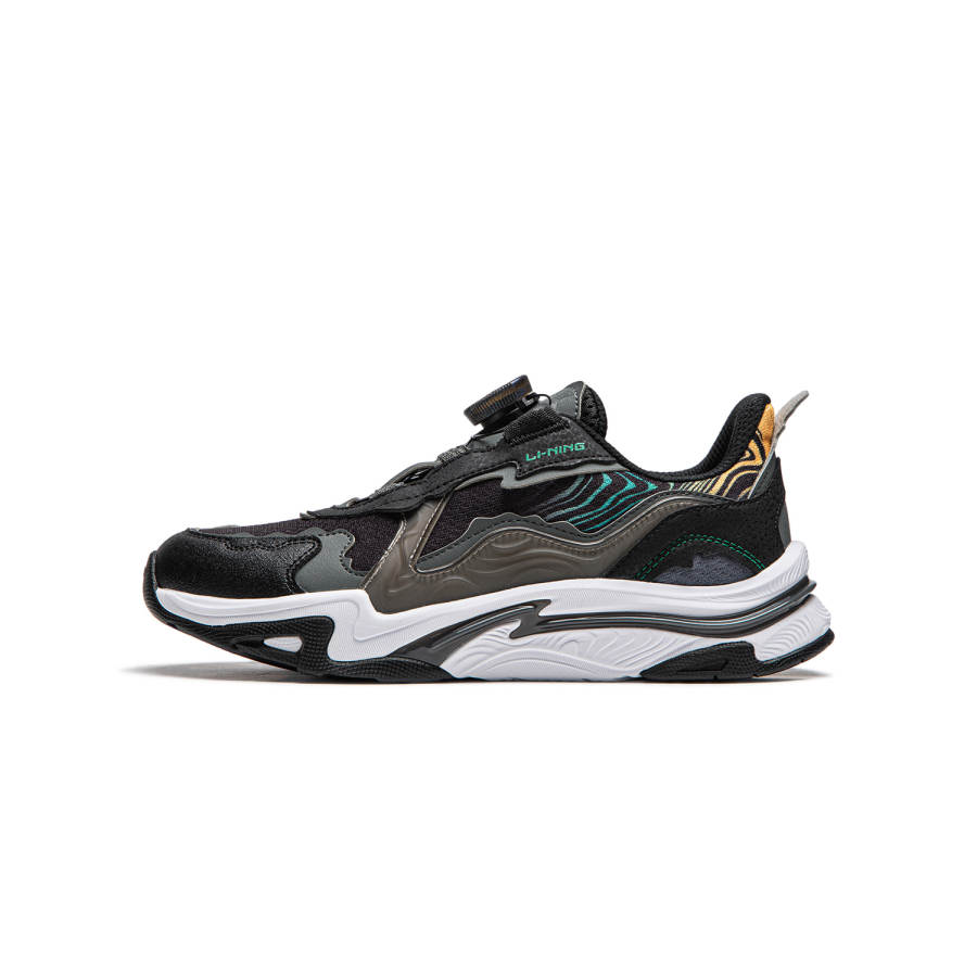 Li-Ning YOUNG Li Ning YOUNG Cushioning Rebound Low top Kids Lifestyle Shoes Black Kids'