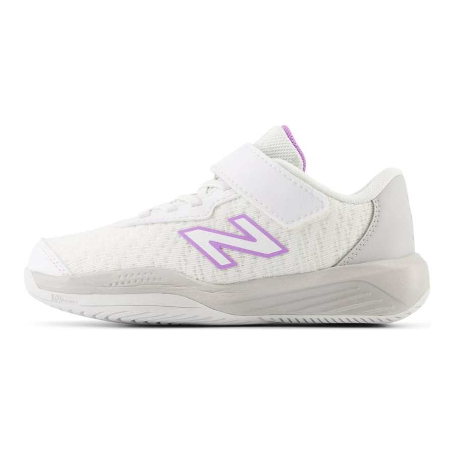 New Balance New Balance NB 996 Kids Lifestyle Shoes White Gray Purple Kids'