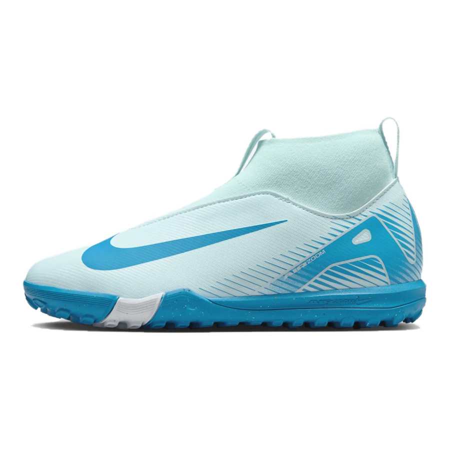 Nike Nike Mercurial Superfly 10 High top Kids' Soccer Shoes Blue Teenagers
