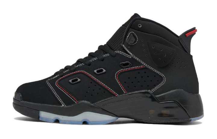 Jordan Jordan 6-17-23 Black White Red Contrast Stitching GS