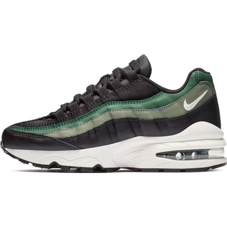 Nike Nike Air Max 95 Mid top Casual Shoes Black Green Unisex