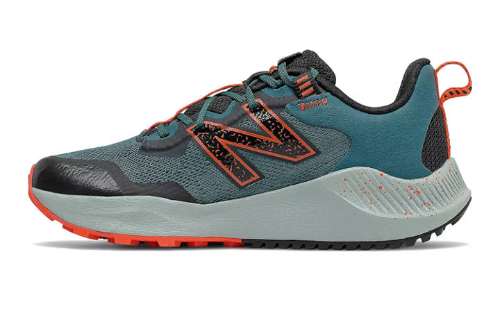 New Balance New Balance NB NITREL V4 Classic Cushioning Abrasion Resistant Breathable Low top Kids' Running Shoes Blue Orange Kids'