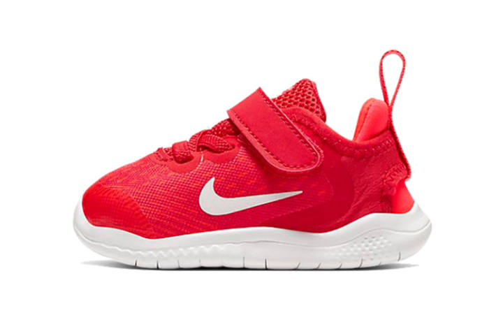 Nike Nike Free RN Hook and loop Low top Running Shoes Red 2018 Edition Infant And Toddler