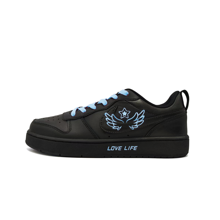 Nike Nike Court Borough Dream Guardian Slip Resistant Abrasion Resistant Low top Kids' Skateboarding Shoes Blue Kids'
