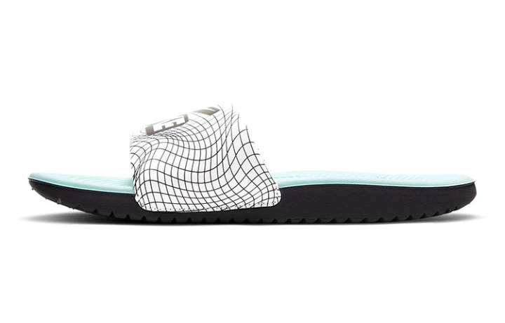 Nike Nike Kawa Cushioning, Wear Resistant Kids' Slippers White Mint Green Kids'