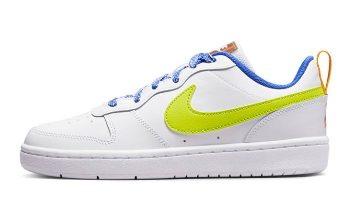 Nike Nike Court Borough Low 2 Fabric Low top Skateboard Shoes White Green Unisex
