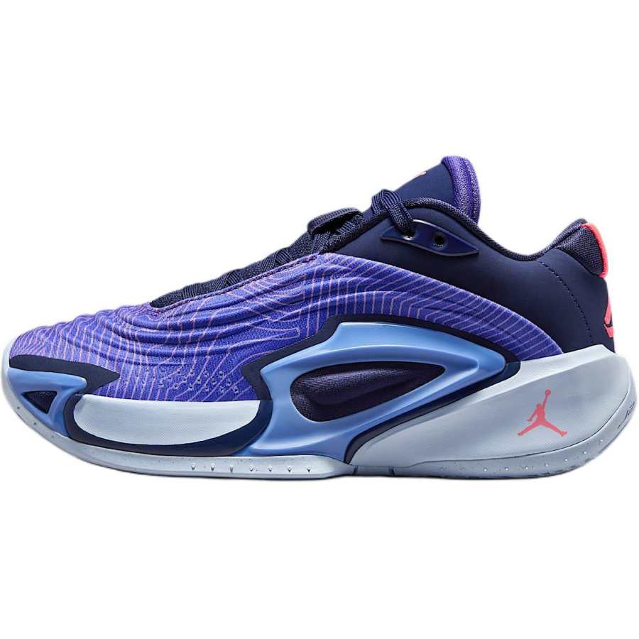 Jordan Jordan Luka 3 Slip Resistant Abrasion Resistant Low top Basketball Shoes Blue Unisex