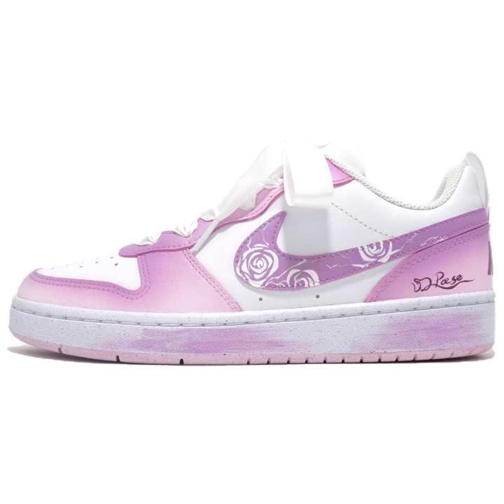Nike Nike Court Borough Rose's Story Slip Resistant Abrasion Resistant Slip Resistant Abrasion Resistant Low top