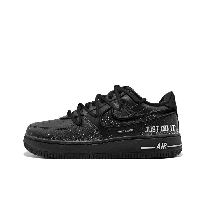 Nike Nike Air Force 1 Skateboard Shoes Unisex Low Top Silver