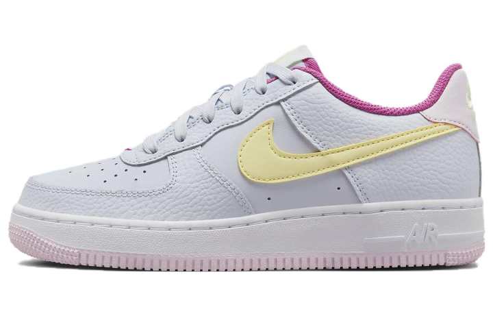 Nike Nike Air Force 1 GS Grey Citron Fuchsia