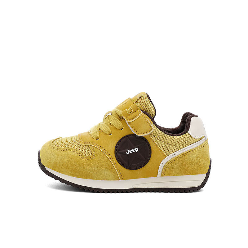 Jeep Slip Resistant Abrasion Resistant Low top Kids Lifestyle Shoes Lemon Kids'